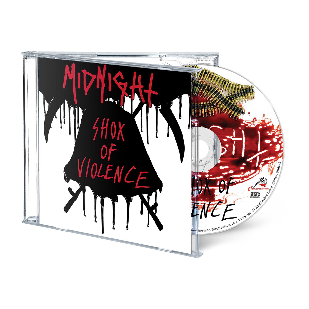 Image of CD di Midnight - Shox of Violence - Unisex - standard