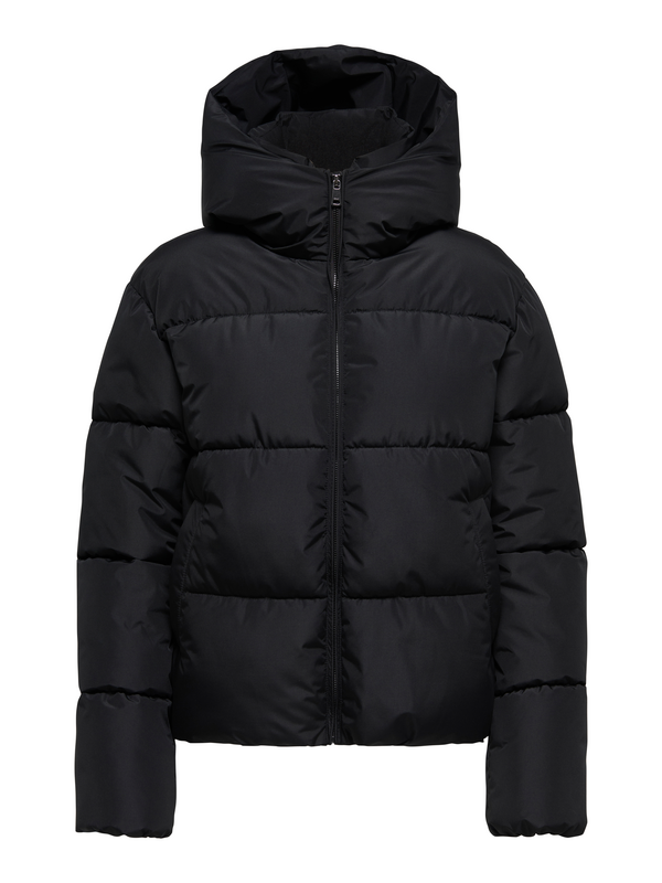 Only  Mid-Season Jackets - ONLJUTA LIFE SHORT PUFFER OTW - for Women - black