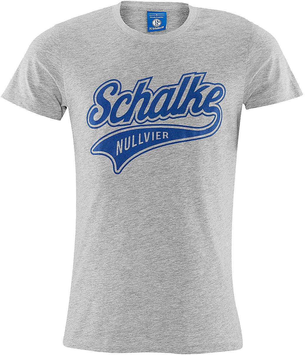 FC Schalke 04 T-Shirt - Schalke - S - für Männer - Größe S - grau