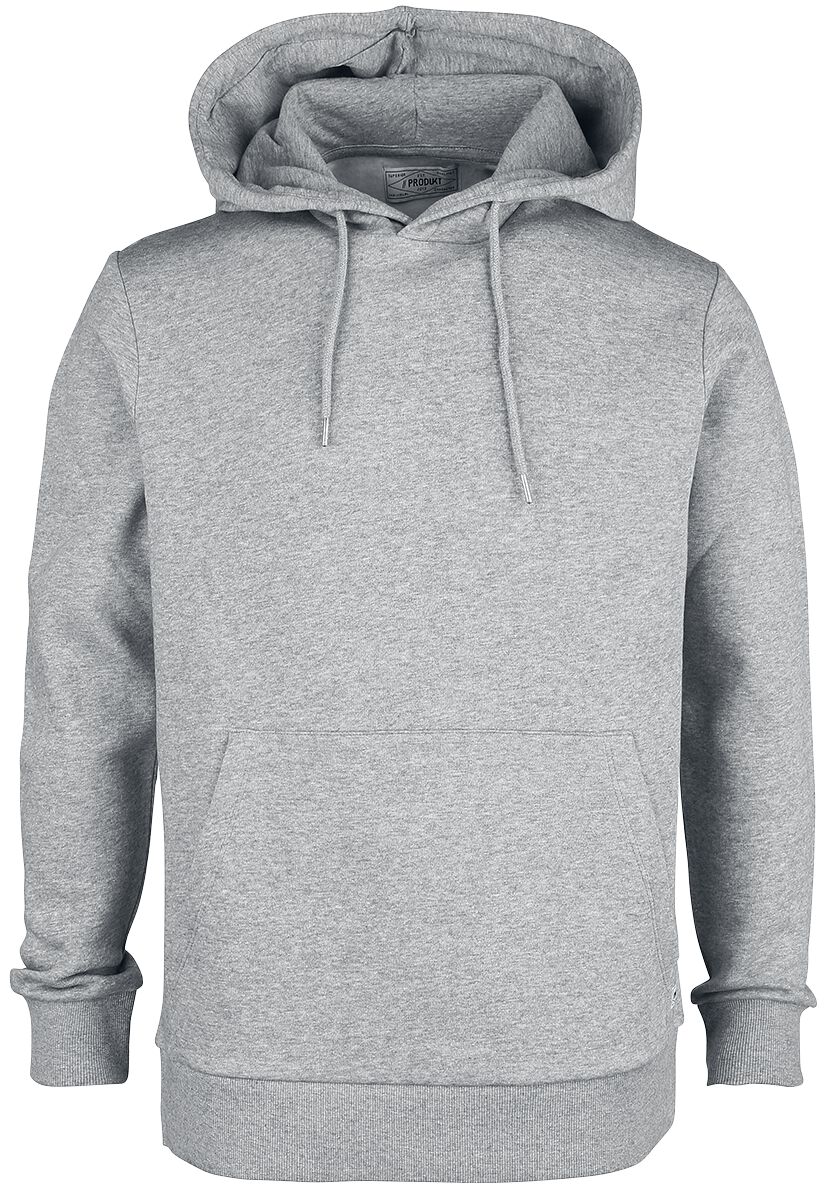 Produkt Basic Hood Sweat Hooded sweater mottled grey