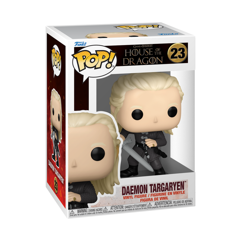 House Of The Dragon  Funko Pop! - Daemon Targaryen Vinyl Figurine 23 -