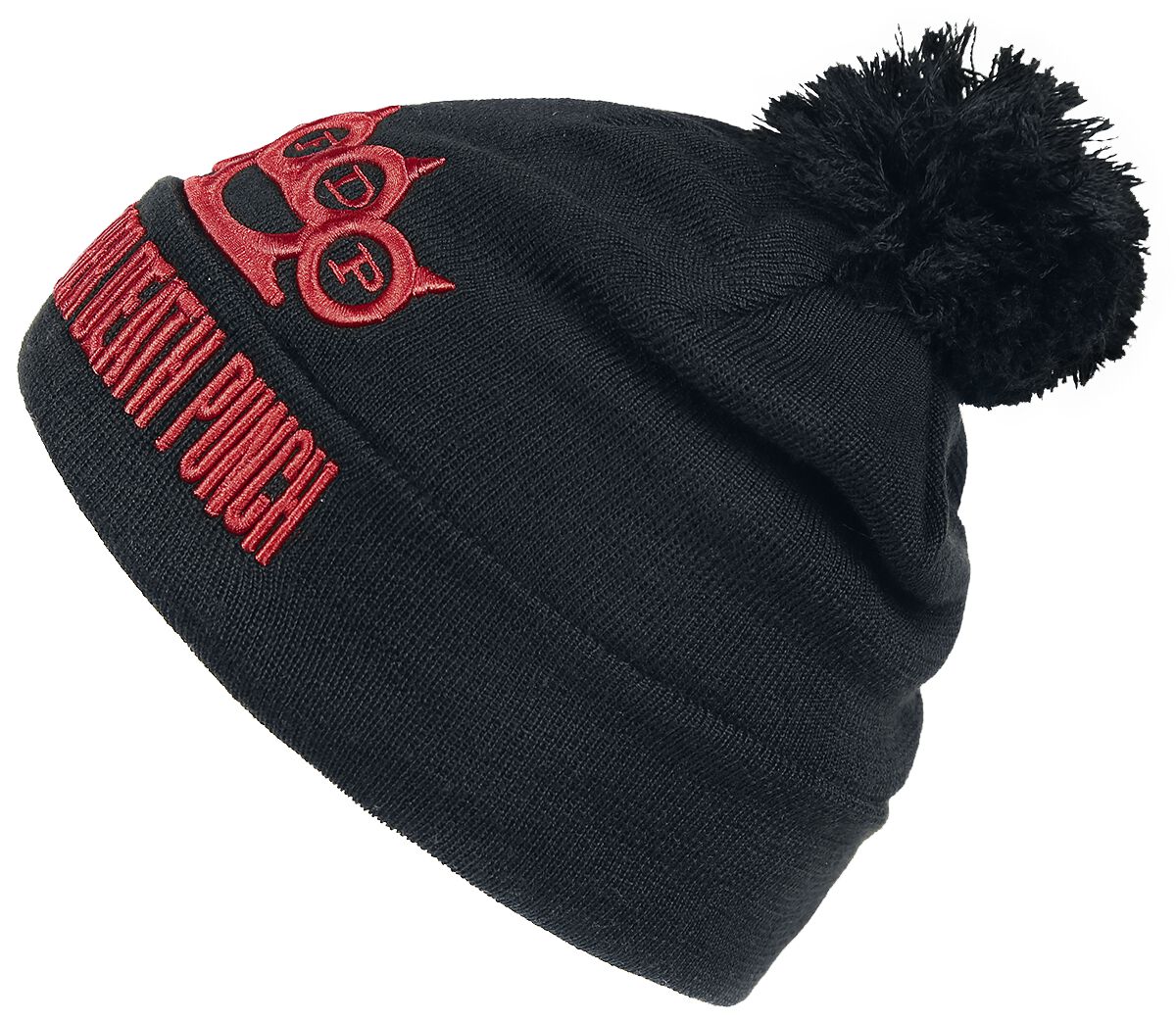 Five Finger Death Punch Mütze - Logo Beanie - schwarz  - EMP exklusives Merchandise!