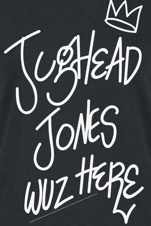 Riverdale Jughead Jones - Wuz Here T-Shirt schwarz