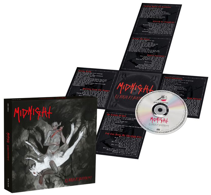 Image of Midnight Rebirth by blasphemy CD Standard