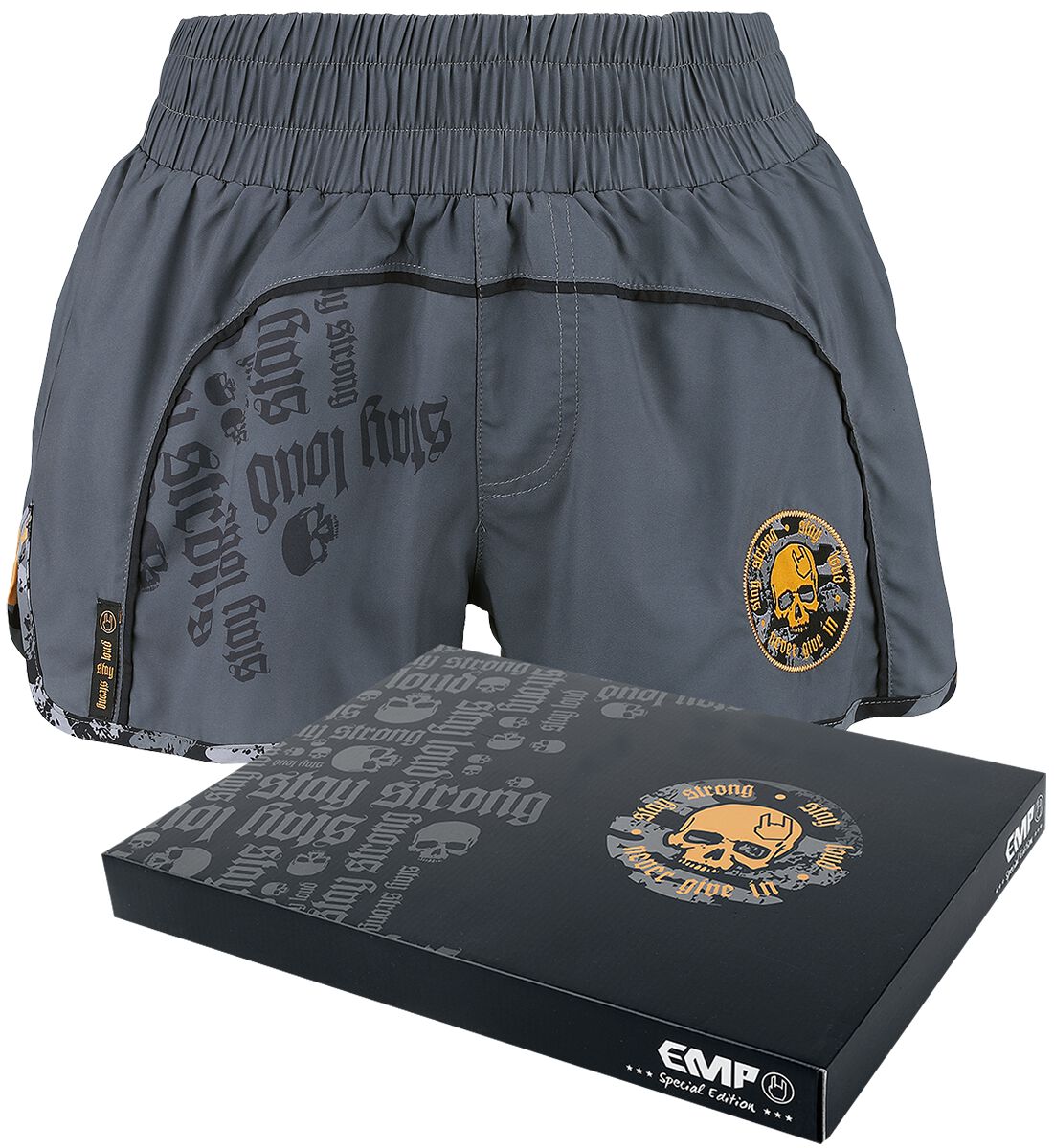 EMP Special Collection Sport Shorts Tracksuit Trousers grey
