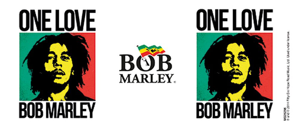 Band Merch Haushalt & Wohnen One Love | Bob Marley Tasse