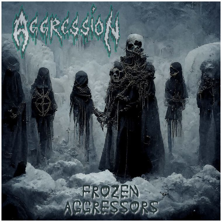 Image of CD di Aggression - Frozen aggressors - Unisex - standard