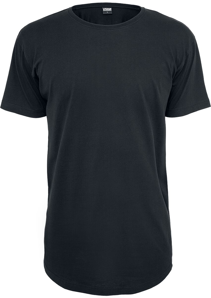 Shaped Long Tee T-Shirt schwarz von Urban Classics
