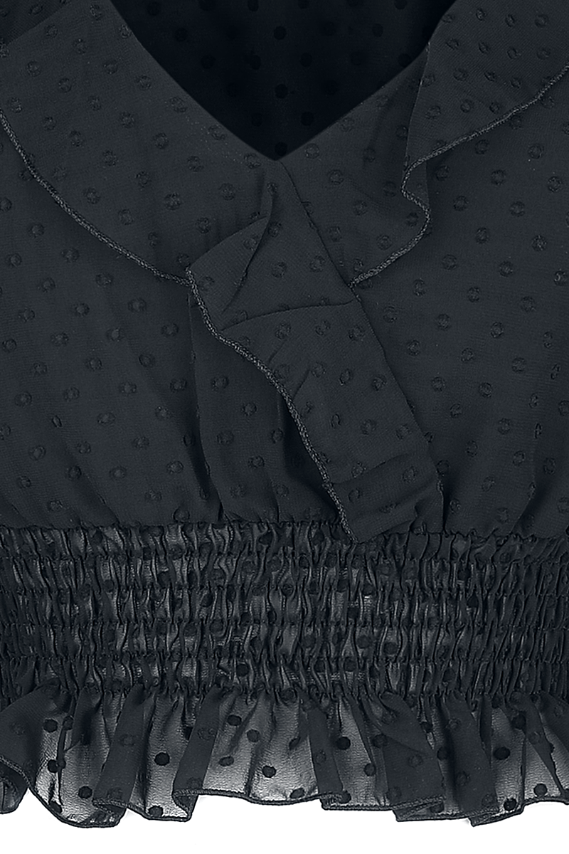 Hailys Patty Bluse schwarz