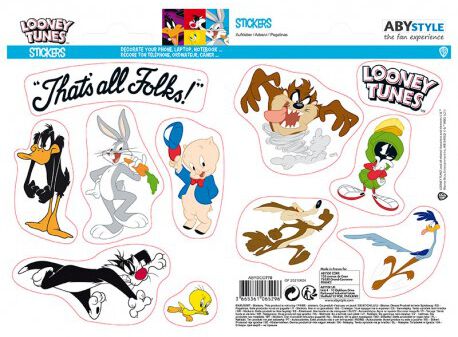 Lonney Tunes Looney Tunes Sticker Sets multicolour