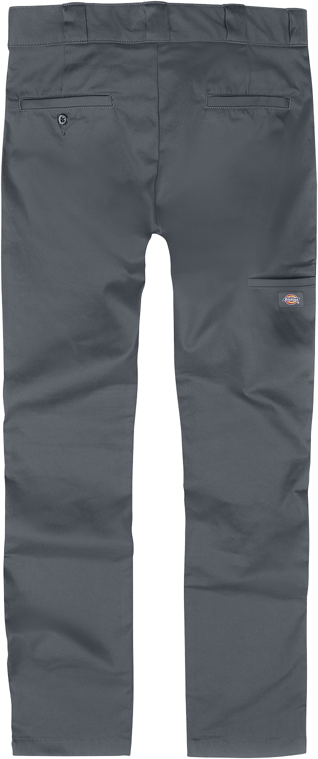Dickies Slim Skinny Double Knee Stoffhose grau