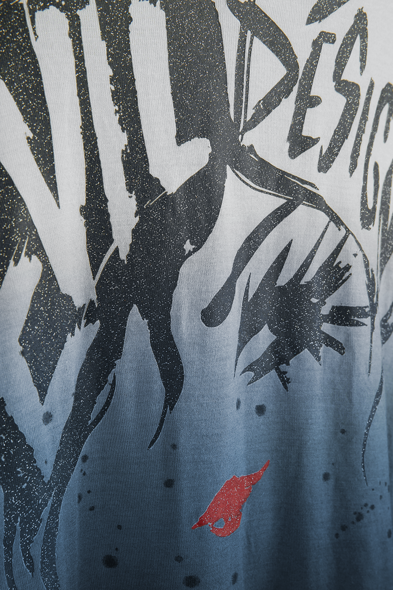 Cruella Evil By Design T-Shirt grau schwarz