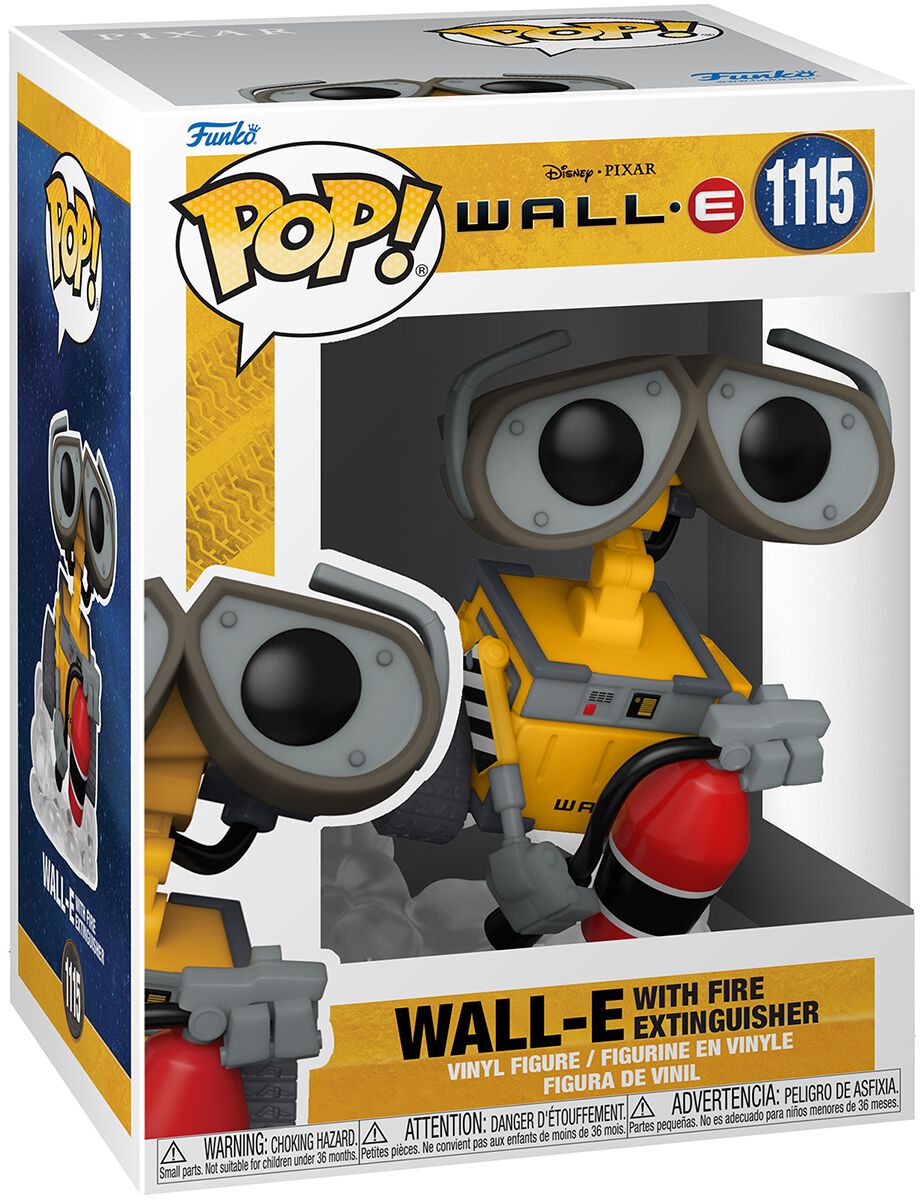 Wall-E Wall-E With Fire Extinguisher Vinyl Figure 1115 Funko Pop! multicolor