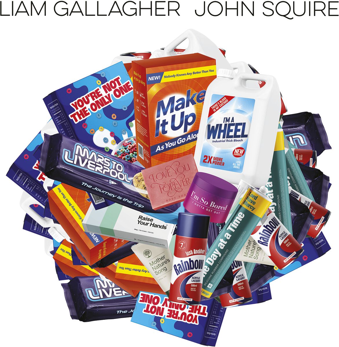 Gallagher, Liam Liam Gallagher & John Squire CD multicolor