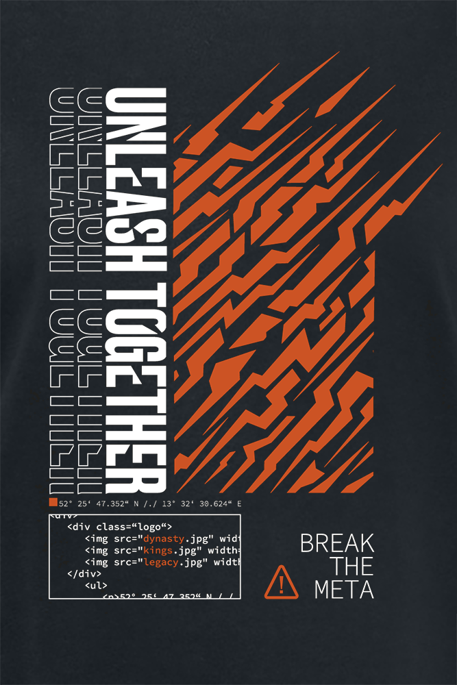 LEC UF Texture T-Shirt schwarz