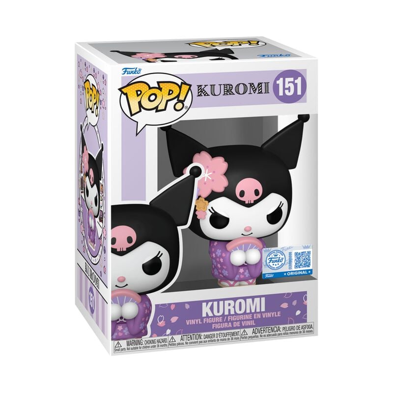 Hello Kitty - Kuromi im Kimono Vinyl Figur 151 - Funko Pop! -figuuri - Funko Shop Europe