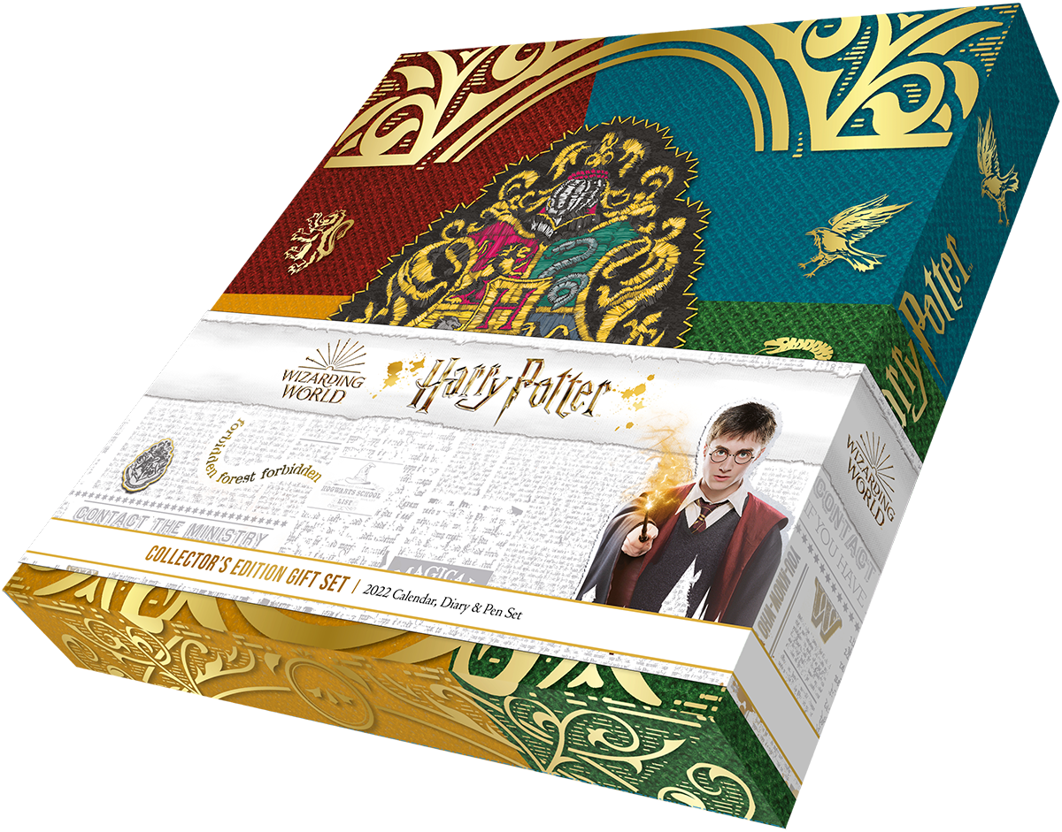 Harry Potter Kalendergeschenkbox 2023 Wandkalender multicolor