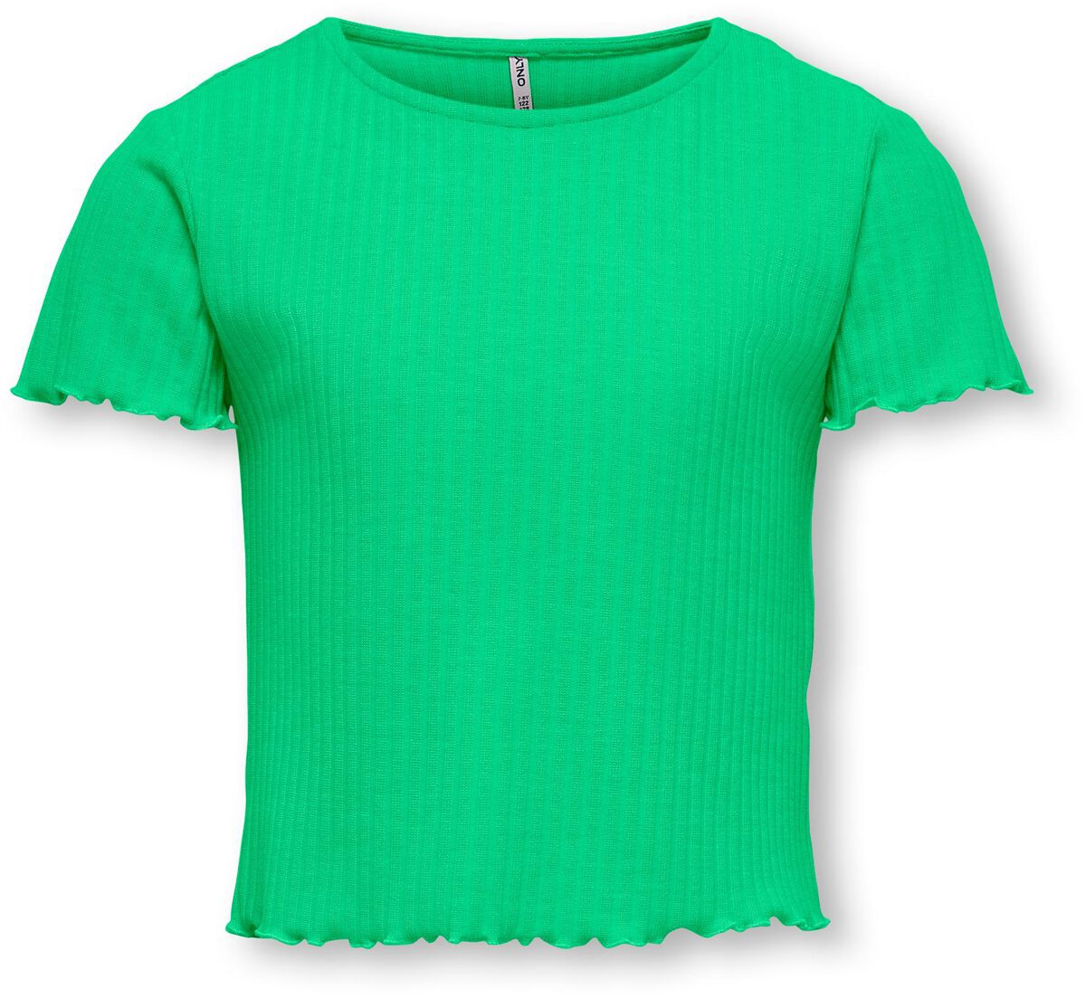 Image of T-Shirt di Kids Only - Kognella S/S O-neck top NOOS JRS - 134/140 a 158/164 - ragazze - verde