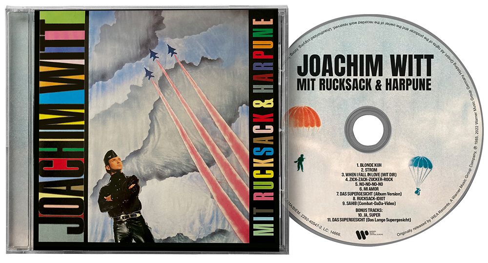 Joachim Witt Mit Rucksack und Harpune CD multicolor