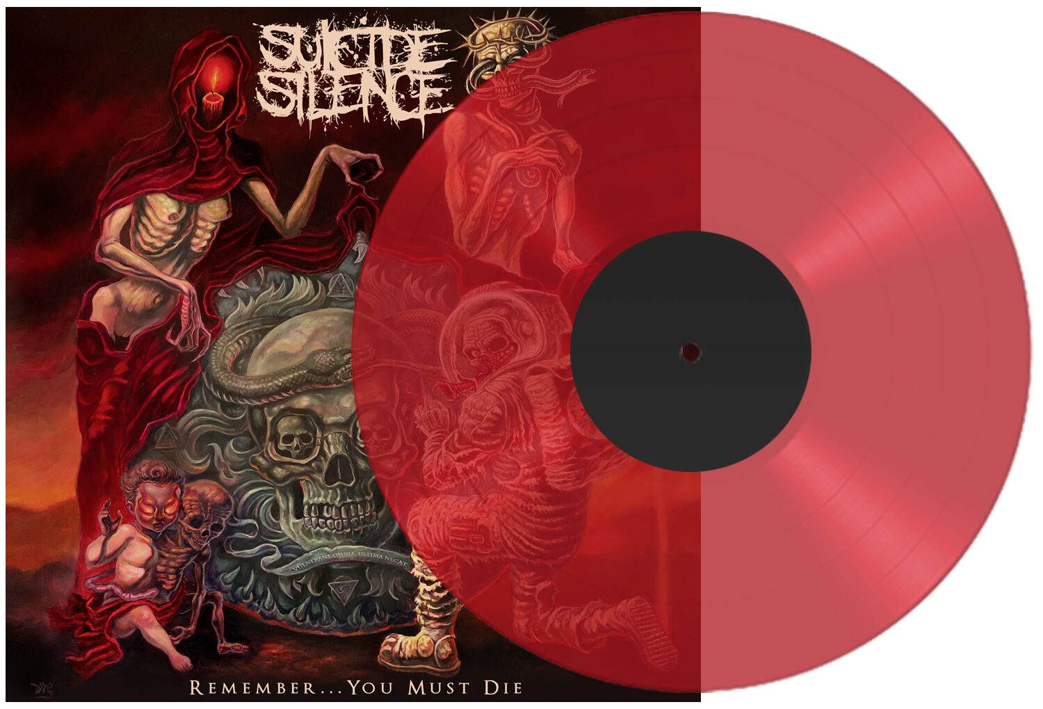 Suicide Silence Remember...you must die LP farbig