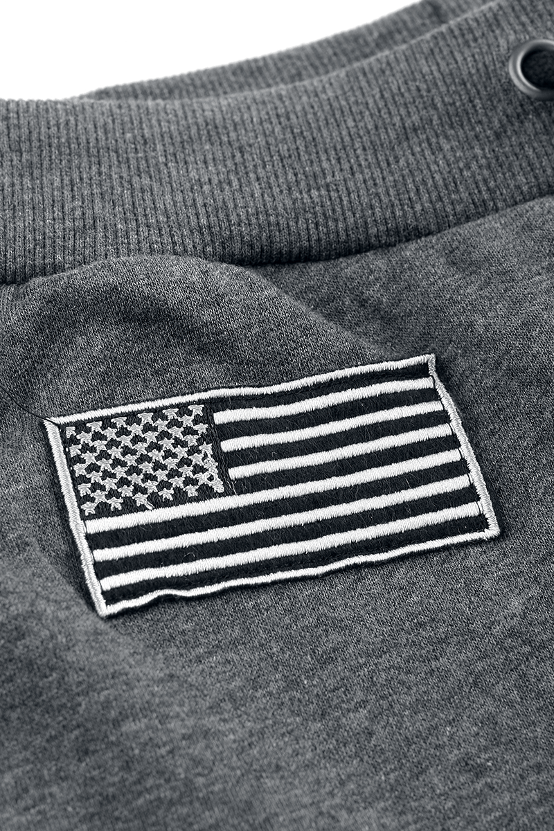 Gas Monkey Garage Gas Monkey Garage Logo Trainingshose anthrazit meliert