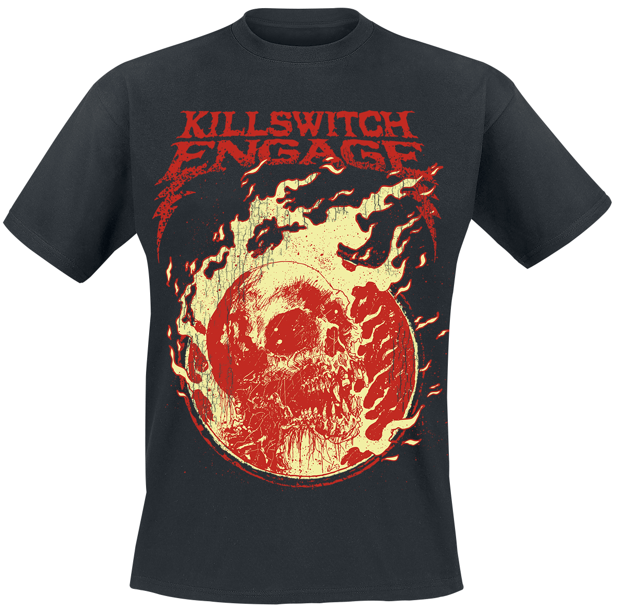 Killswitch Engage - Tiger Skullflame - T-Shirt - black image