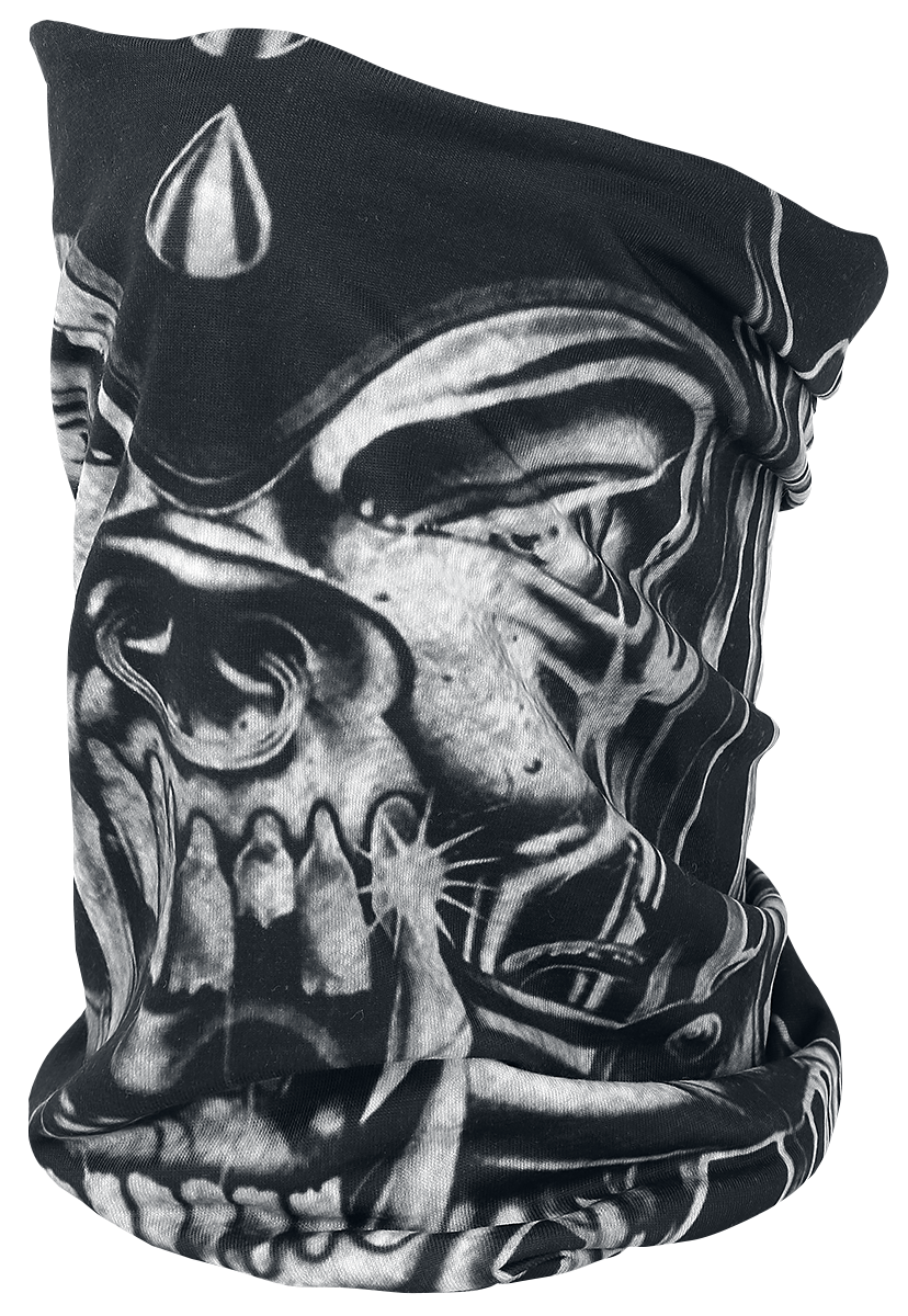 Motörhead  Loop Scarf - Warpig Tube Scarf - black-grey