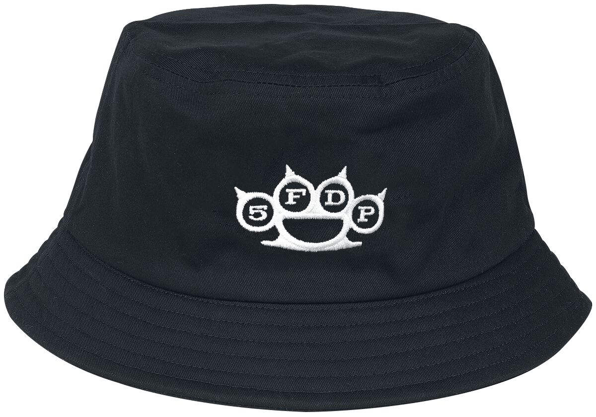 Logo Bucket Hat Hut schwarz von Five Finger Death Punch