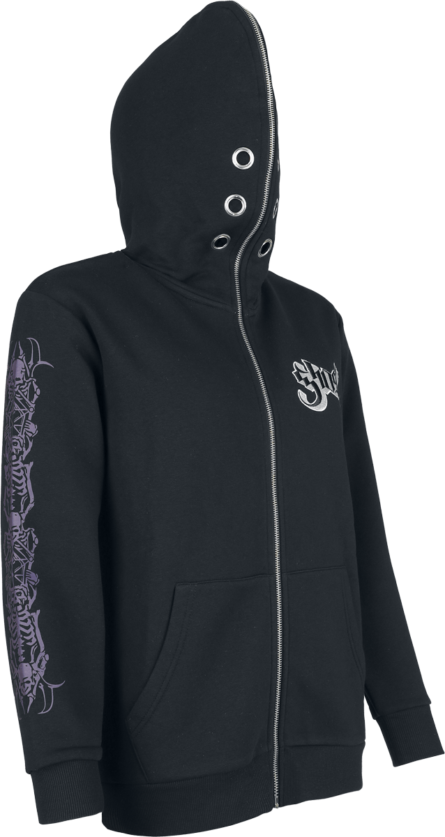 Thumbnail - Ghost EMP Signature Collection Kapuzenjacke schwarz in S