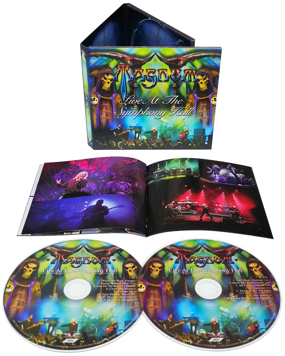 Magnum Live at the Symphony Hall CD multicolor