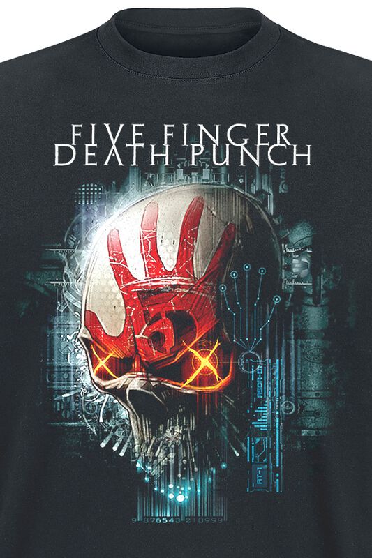 Männer Bekleidung Interface | Five Finger Death Punch T-Shirt