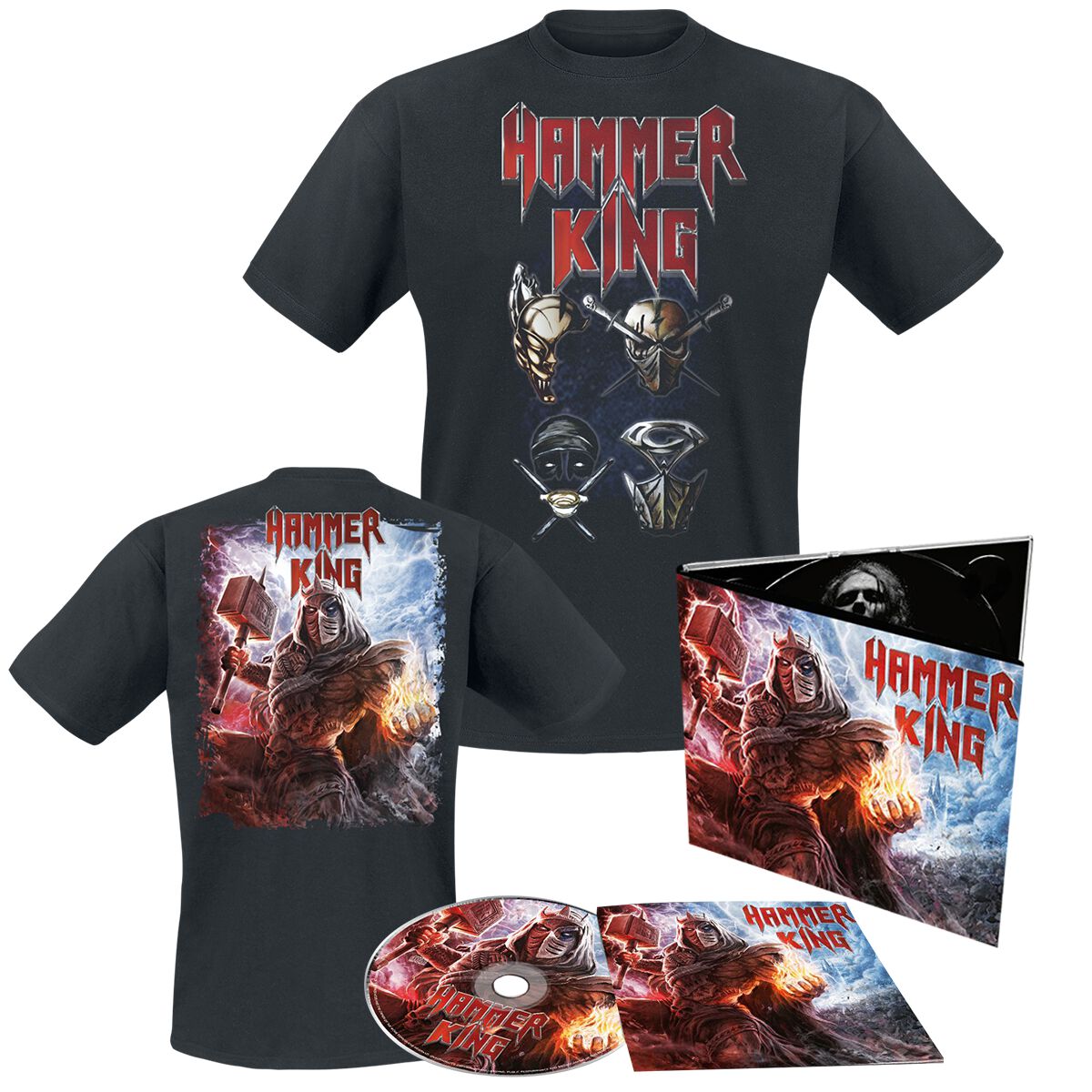 Image of Hammer King Hammer King CD & T-Shirt Standard