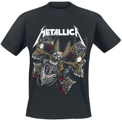 Skull Moth, Metallica, T-Shirt