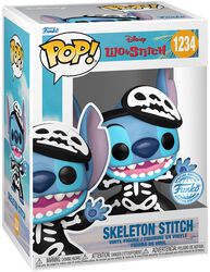 Skeleton Stitch (Chase Edition möglich) Vinyl Figur 1234, Lilo & Stitch, Funko Pop!