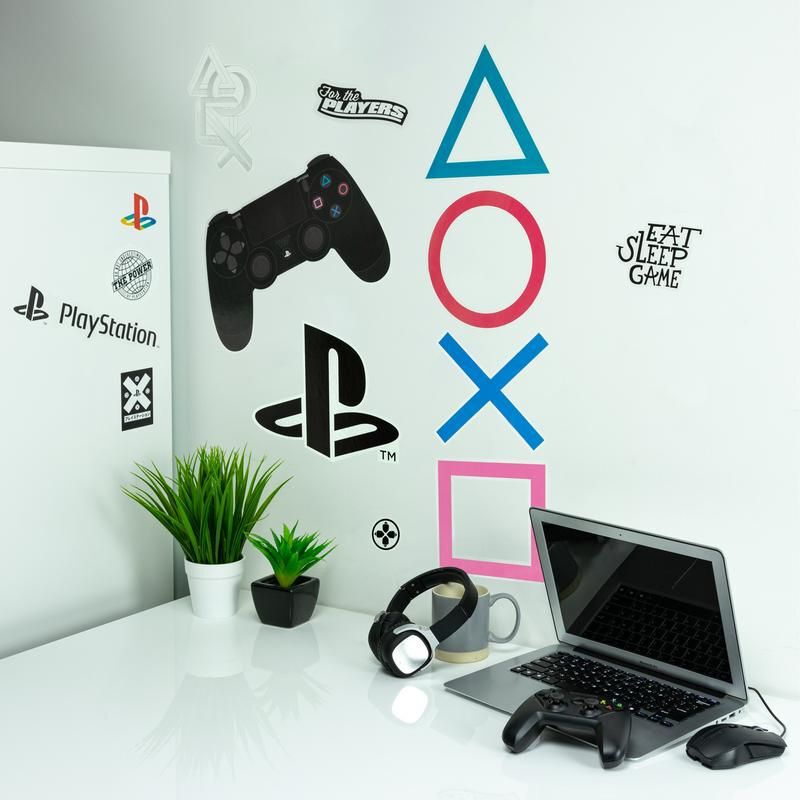 Playstation Wall Stickers Sticker Sets multicolor