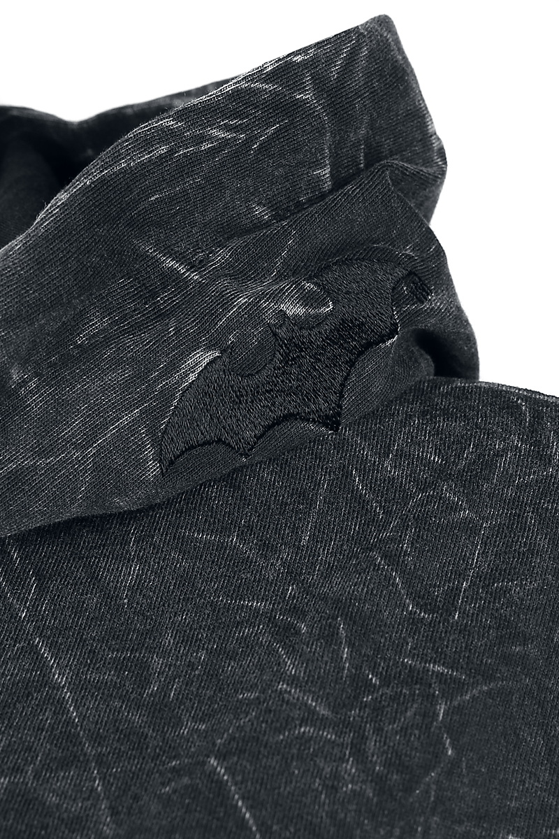 Batman Bat-Logo T-Shirt dunkelgrau