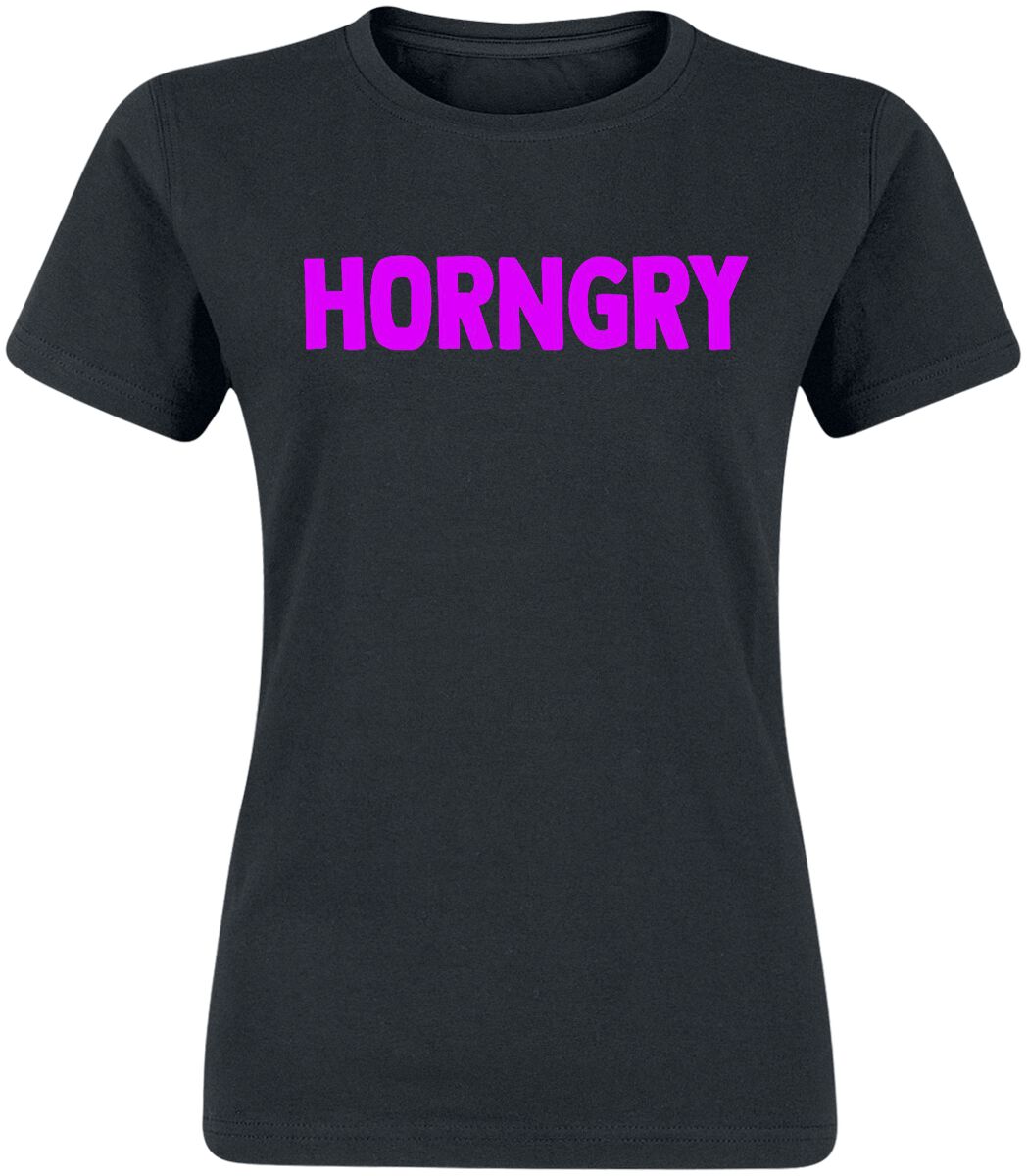 Slogans Horngry T-Shirt black