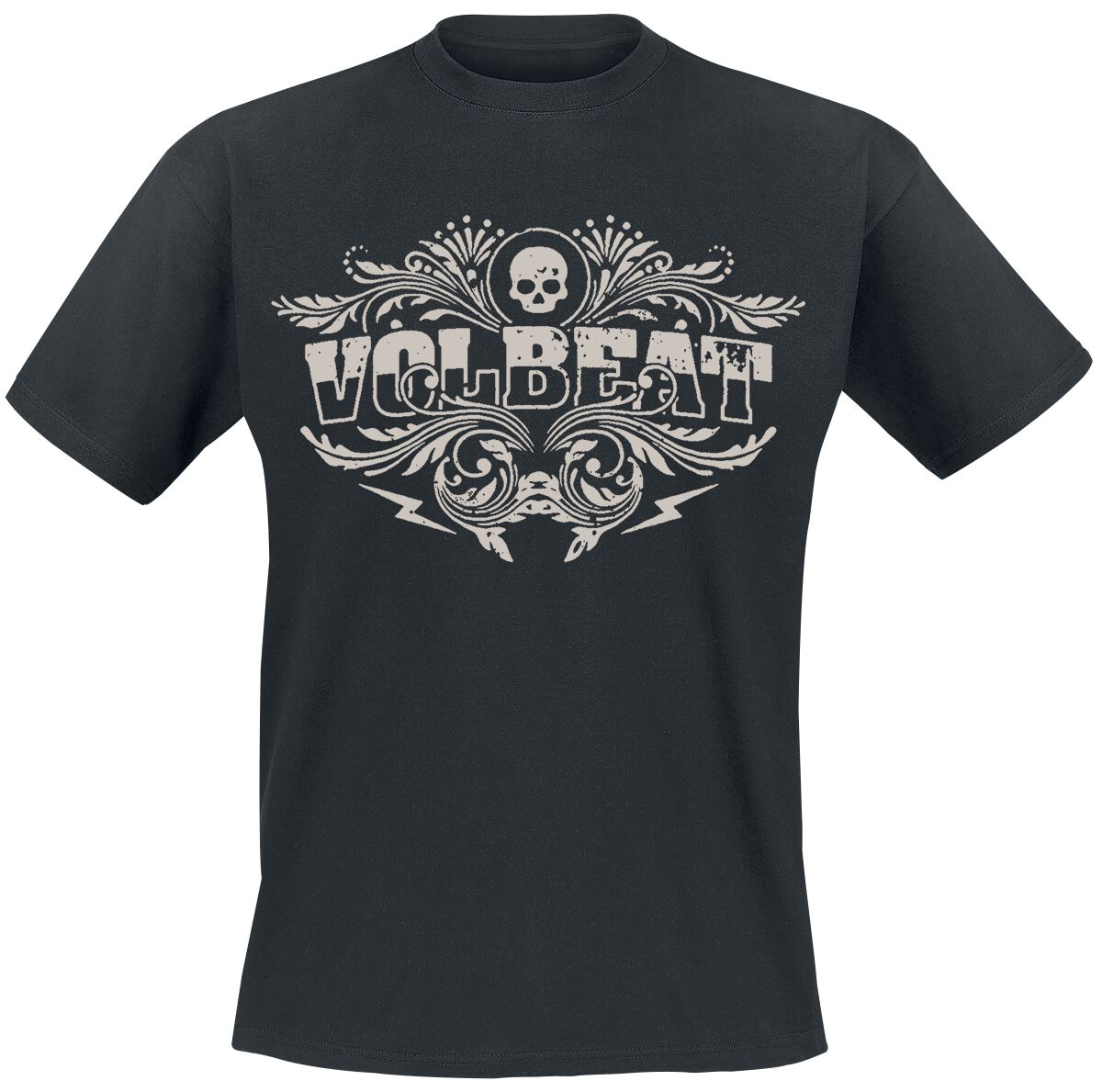 Volbeat Ornamental T-Shirt schwarz in 4XL