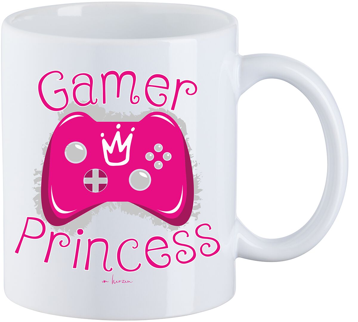 Sprüche Gamer Princess Tasse weiß Sprüche Gamer Princess Tasse weiß