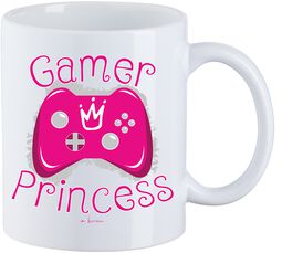Gamer Princess, Sprüche, Tasse
