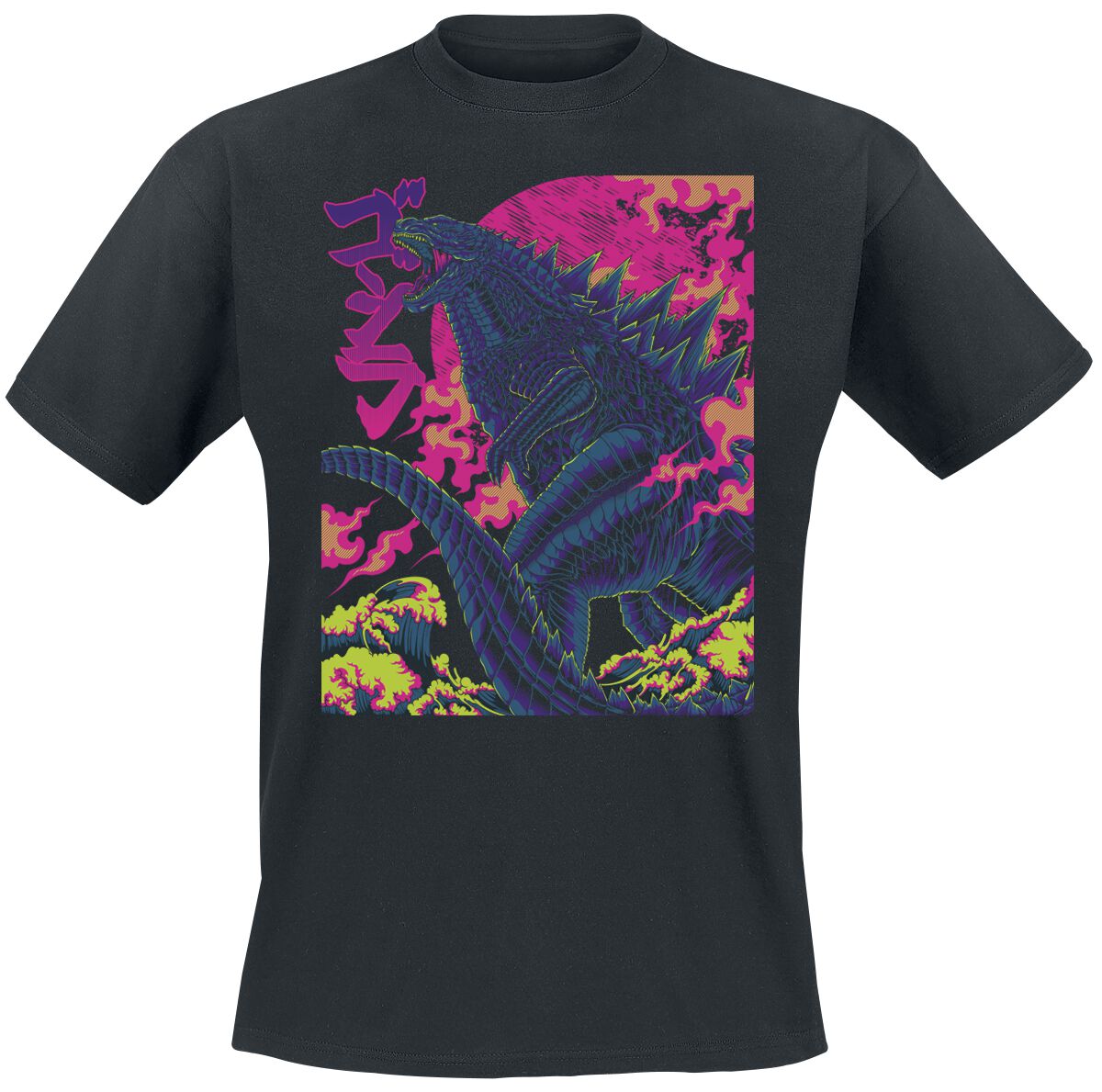 NEOMACHI - Gaming T-Shirt - GOJIRA - S bis XXL - für Männer - Größe M - schwarz
