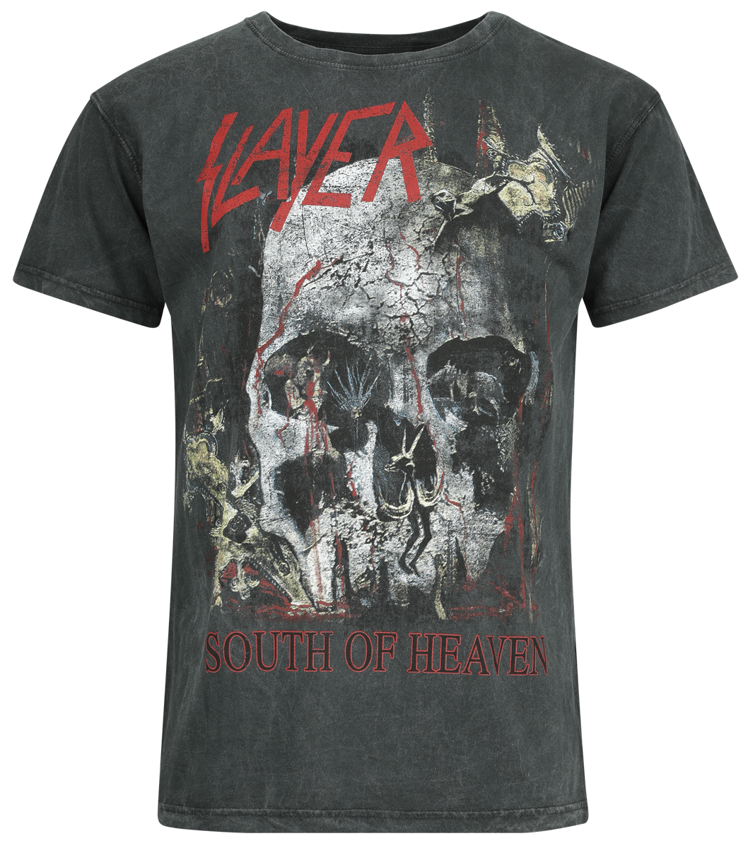 Slayer - South Of Heaven - T-Shirt - anthrazit