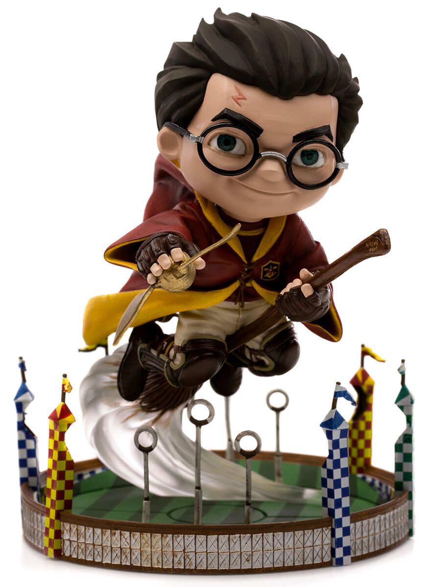 Image of Action Figure da collezione di Harry Potter - Harry at Quidditch Match (Mini Co Illusion) - Unisex - standard