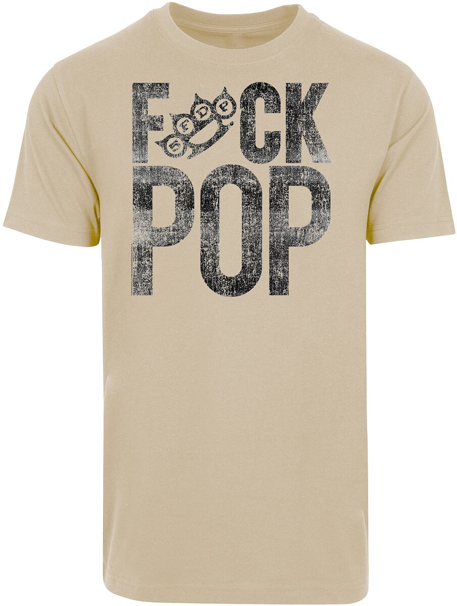 Five Finger Death Punch Fuck Pop T-Shirt sand