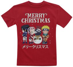 Kids - Merry Christmas, Naruto, T-Shirt