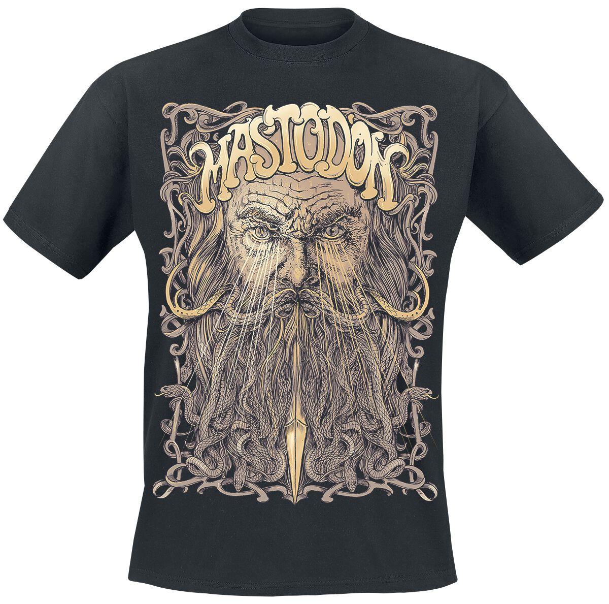 Mastodon Father Of The Snakes T-Shirt black