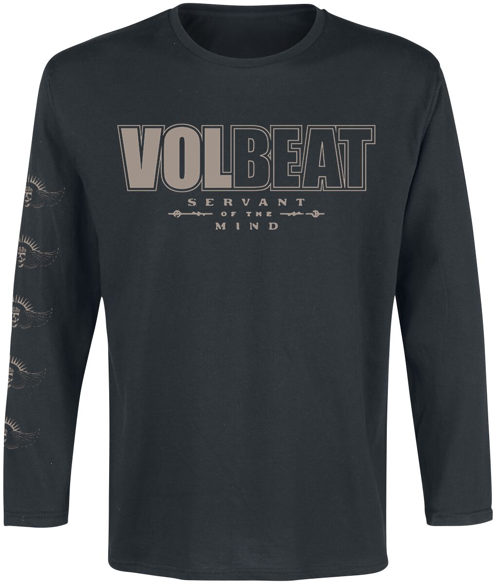 Servant Of The Mind Langarmshirt schwarz von Volbeat