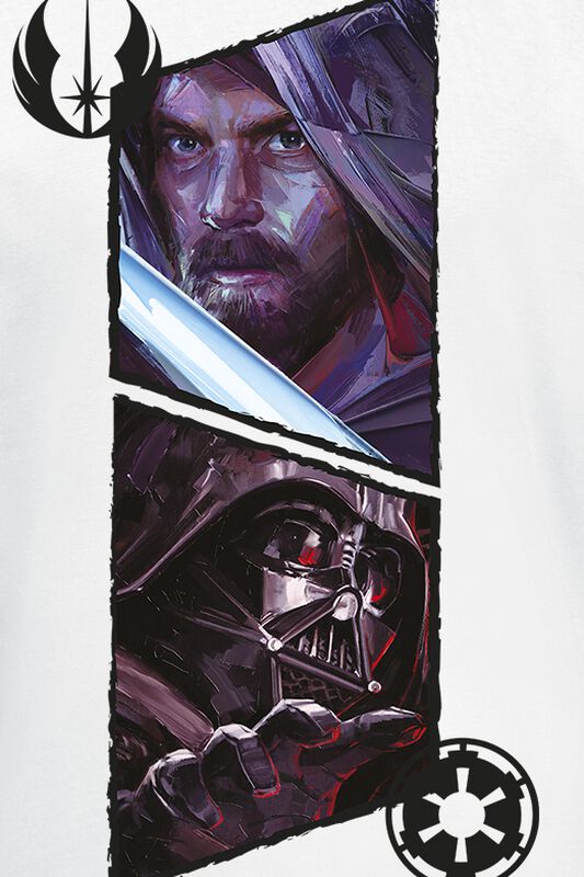 Männer Bekleidung Obi-Wan Kenobi - Battle | Star Wars T-Shirt