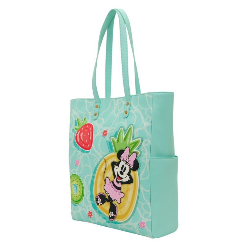 Mickey & Minnie Mouse - Disney Håndtaske - Loungefly - Mickey & Minnie strandhygge - Unisex - multifarvet