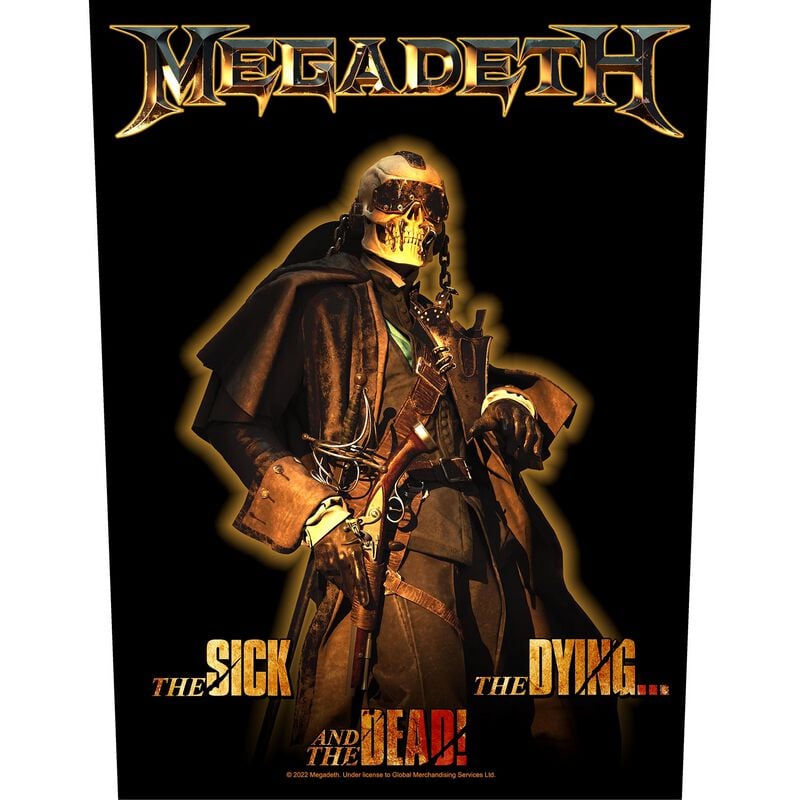 5056365724971 - The Sick The Dying… And The Dead! Backpatch multicolor